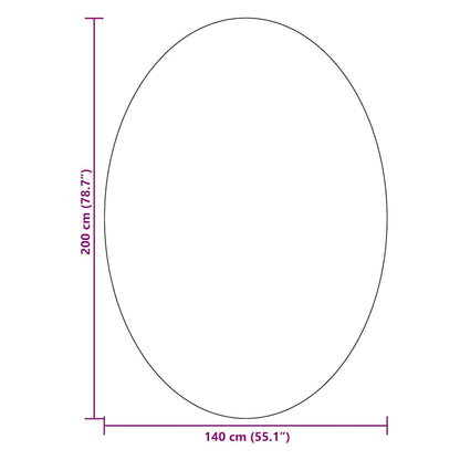 Tappeto HUARTE Verde foresta 140 x 200 cm Poliestere