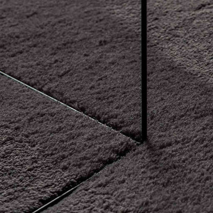 Tappeto HUARTE Antracite 120 x 170 cm Poliestere
