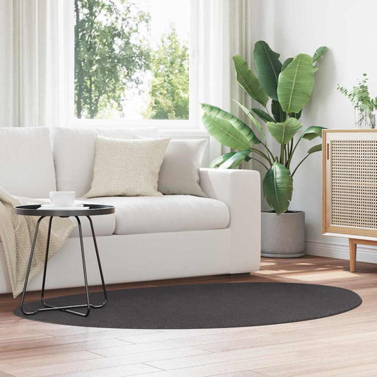 Tappeto HUARTE Antracite 120 x 170 cm Poliestere