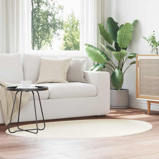 Tappeto HUARTE Crema 100 x 200 cm Poliestere