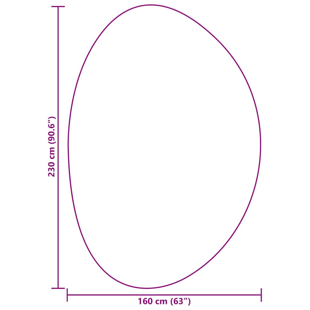 Tappeto HUARTE Grigio 160 x 230 cm Poliestere