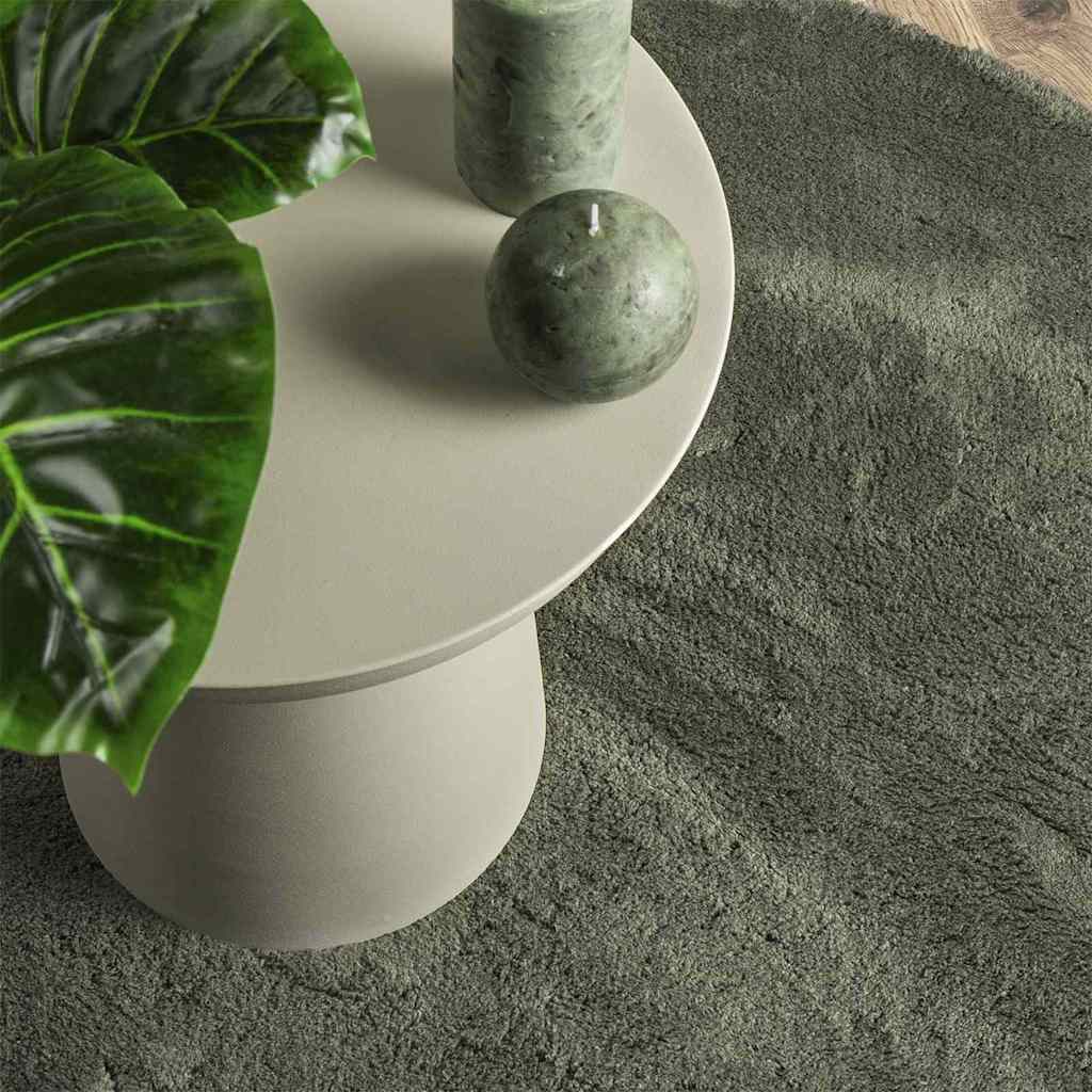 Tappeto HUARTE Verde foresta 80 x 150 cm Poliestere