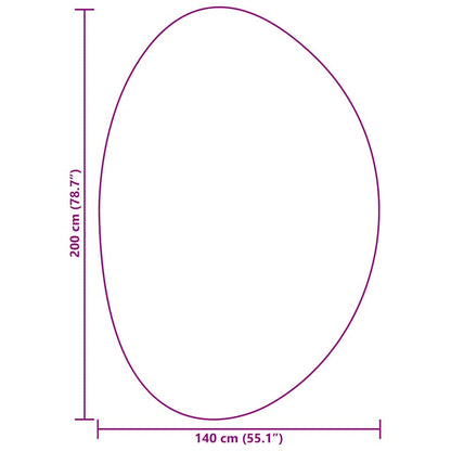 Tappeto HUARTE Verde foresta 140 x 200 cm Poliestere