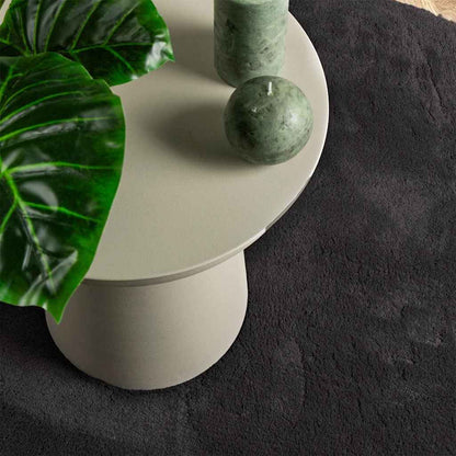 Tappeto HUARTE Nero 80 x 150 cm Poliestere