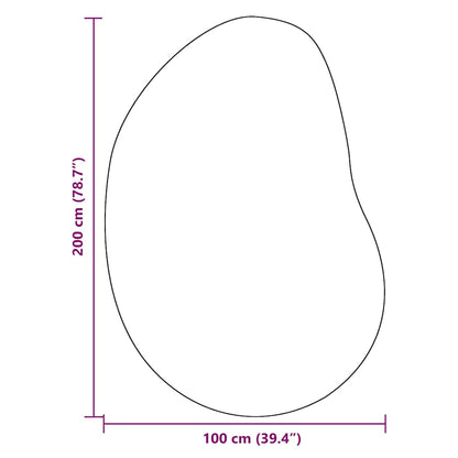 Tappeto Sabbia 100 x 200 cm Poliestere