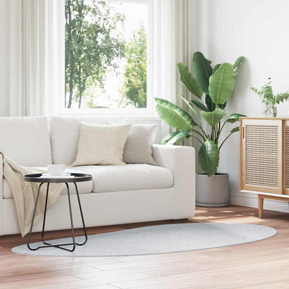 Tappeto Grigio 100 x 200 cm Poliestere