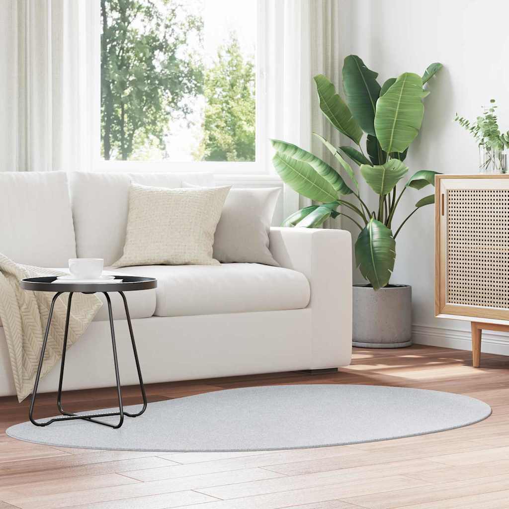 Tappeto Grigio 120 x 170 cm Poliestere