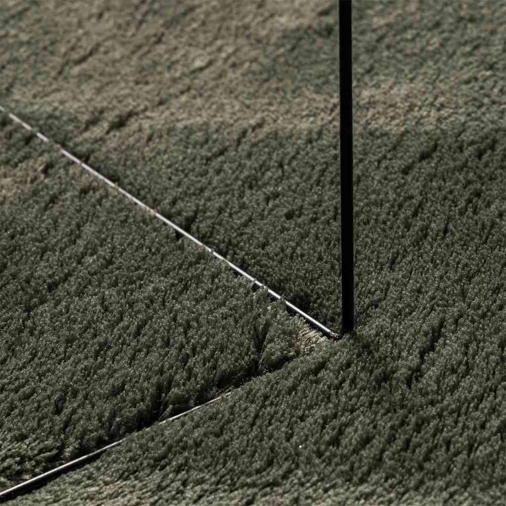 Tappeto Verde foresta 100 x 200 cm Poliestere