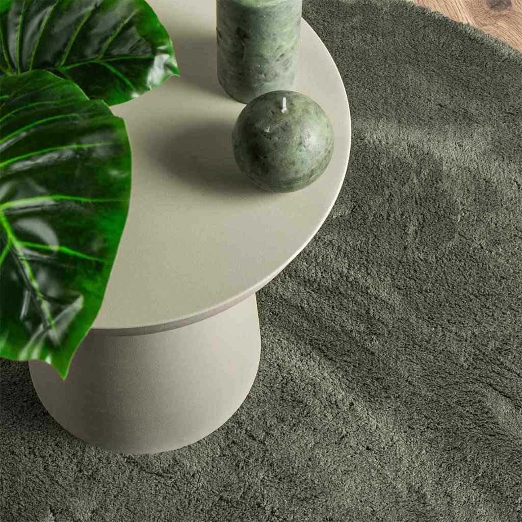 Tappeto Verde foresta 140 x 200 cm Poliestere