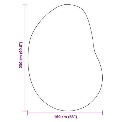 Tappeto HUARTE Verde foresta 160 x 230 cm Poliestere