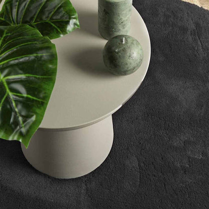 Tappeto Nero 80 x 150 cm Poliestere