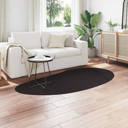 Tappeto Nero 100 x 200 cm Poliestere