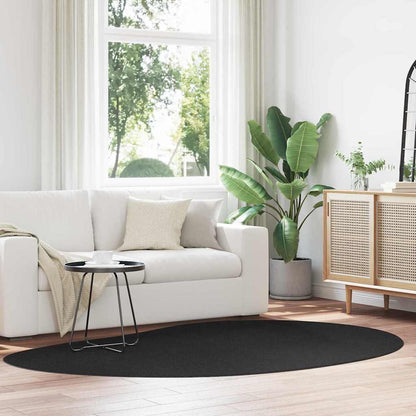 Tappeto HUARTE Nero 160 x 230 cm Poliestere