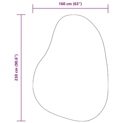 Tappeto HUARTE Antracite 160 x 230 cm Poliestere | homemem39