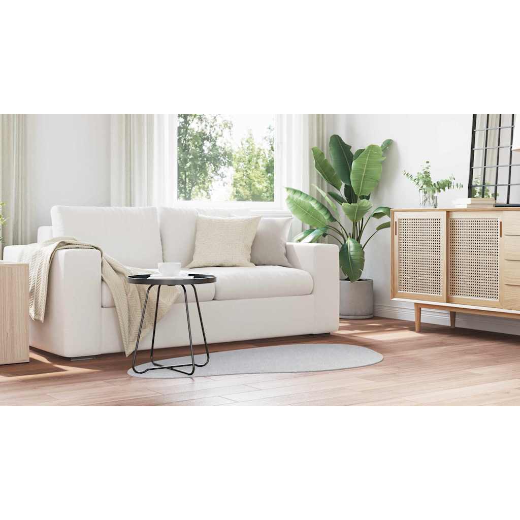 Tappeto HUARTE Grigio 80 x 150 cm Poliestere