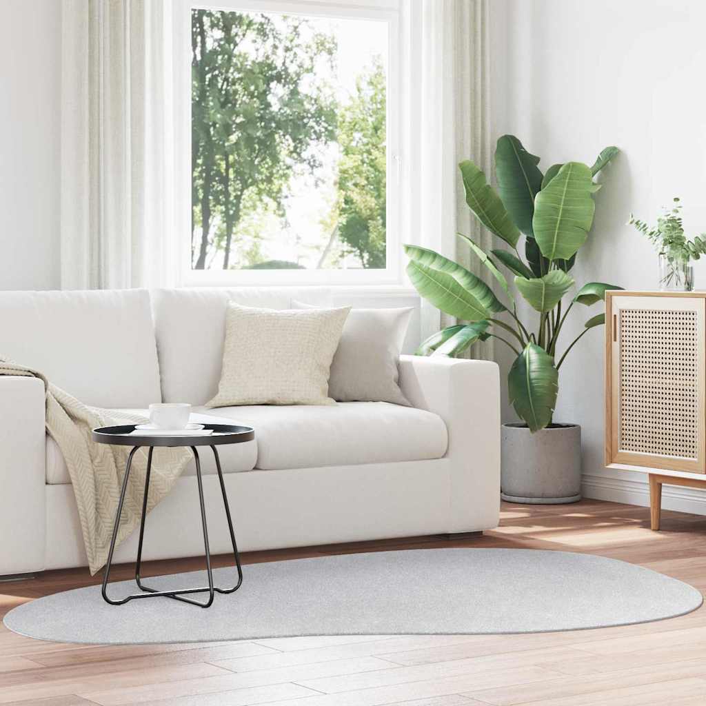 Tappeto HUARTE Grigio 140 x 200 cm Poliestere - homemem39