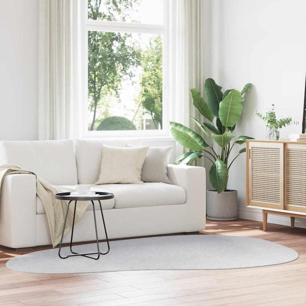 Tappeto HUARTE Grigio 160 x 230 cm Poliestere