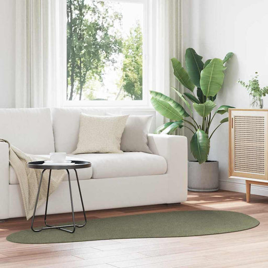 Tappeto HUARTE Verde foresta 100 x 200 cm Poliestere