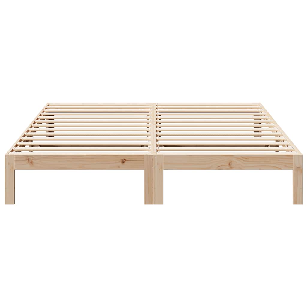 Giroletto senza Materasso 160x200 cm in Legno Massello di Pino | homemem39