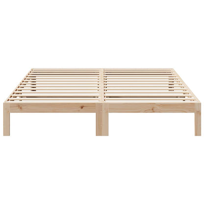 Giroletto senza Materasso 160x200 cm in Legno Massello di Pino | homemem39
