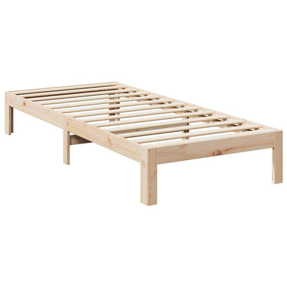 Giroletto senza Materasso 90x200 cm in Legno Massello di Pino | homemem39