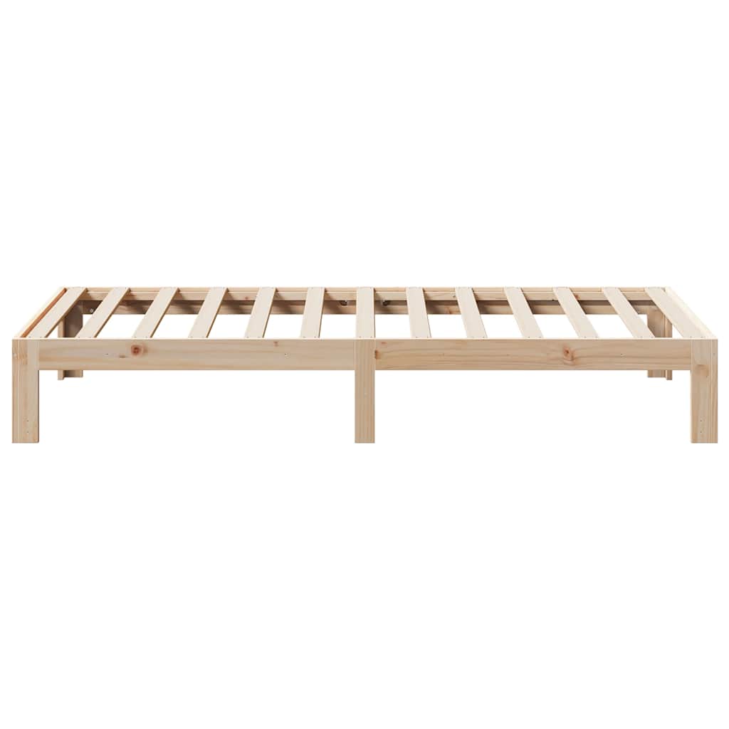 Giroletto senza Materasso 90x200 cm in Legno Massello di Pino | homemem39