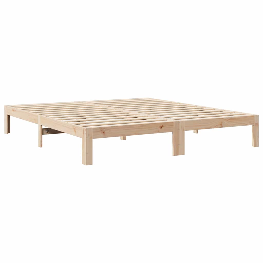 Giroletto senza Materasso 180x200 cm in Legno Massello di Pino | homemem39