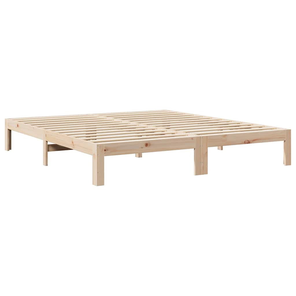 Giroletto senza Materasso 180x200 cm in Legno Massello di Pino | homemem39
