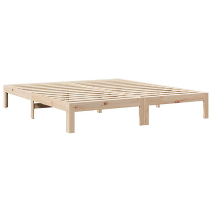 Giroletto senza Materasso 180x200 cm in Legno Massello di Pino | homemem39