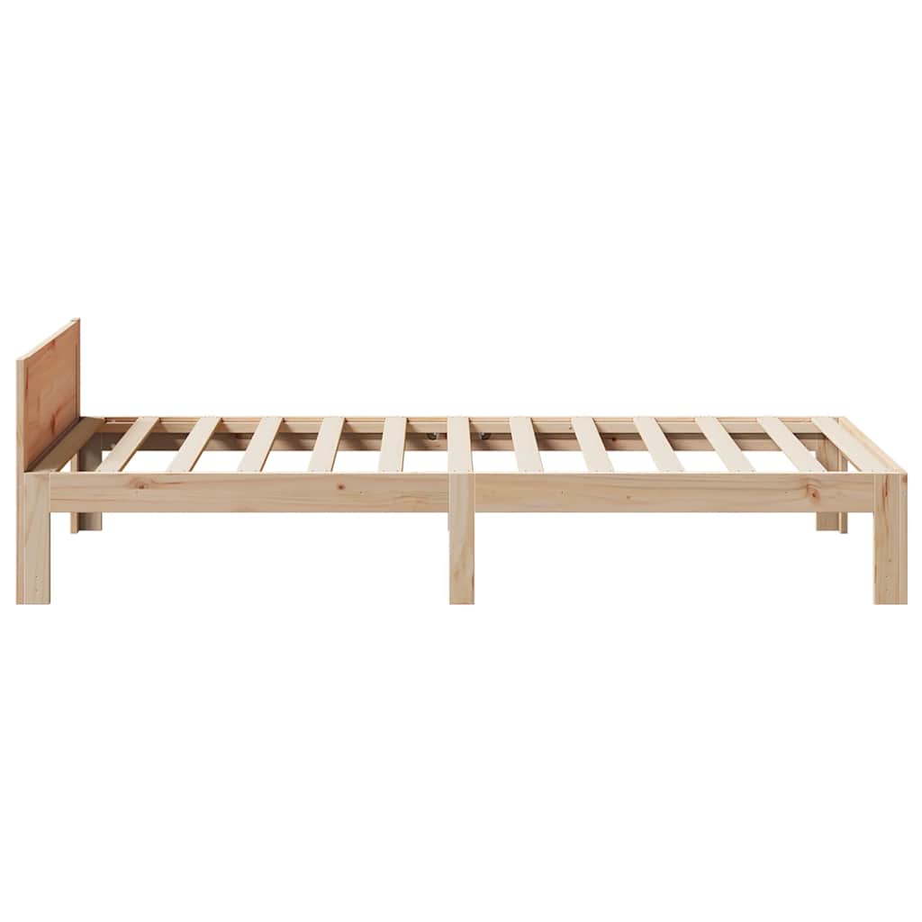 Giroletto senza Materasso 90x200 cm in Legno Massello di Pino | homemem39