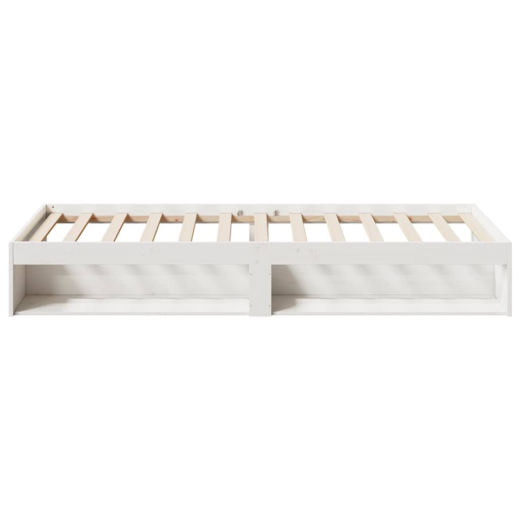 Dormeuse senza Materasso Bianca 90x200 cm Legno Massello Pino | homemem39