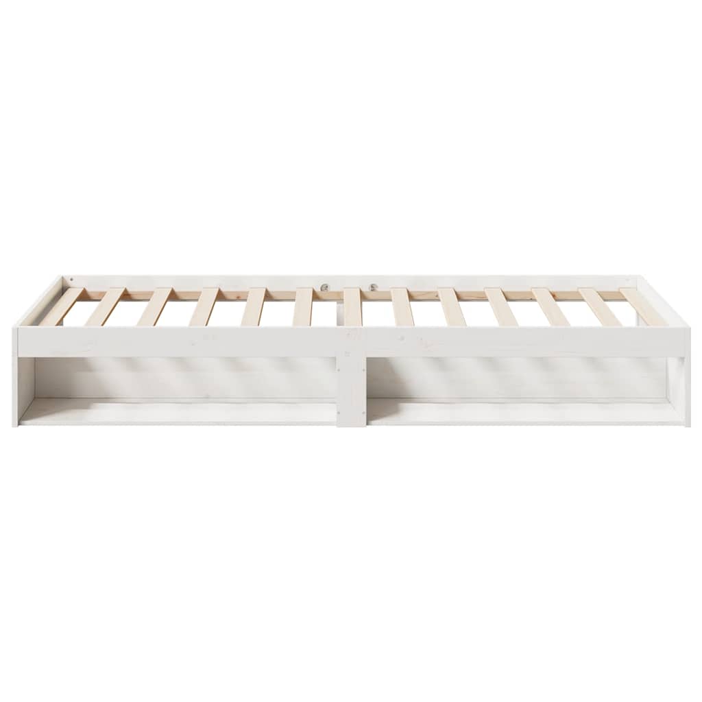 Dormeuse senza Materasso Bianco 75x190 cm in Legno di Pino | homemem39