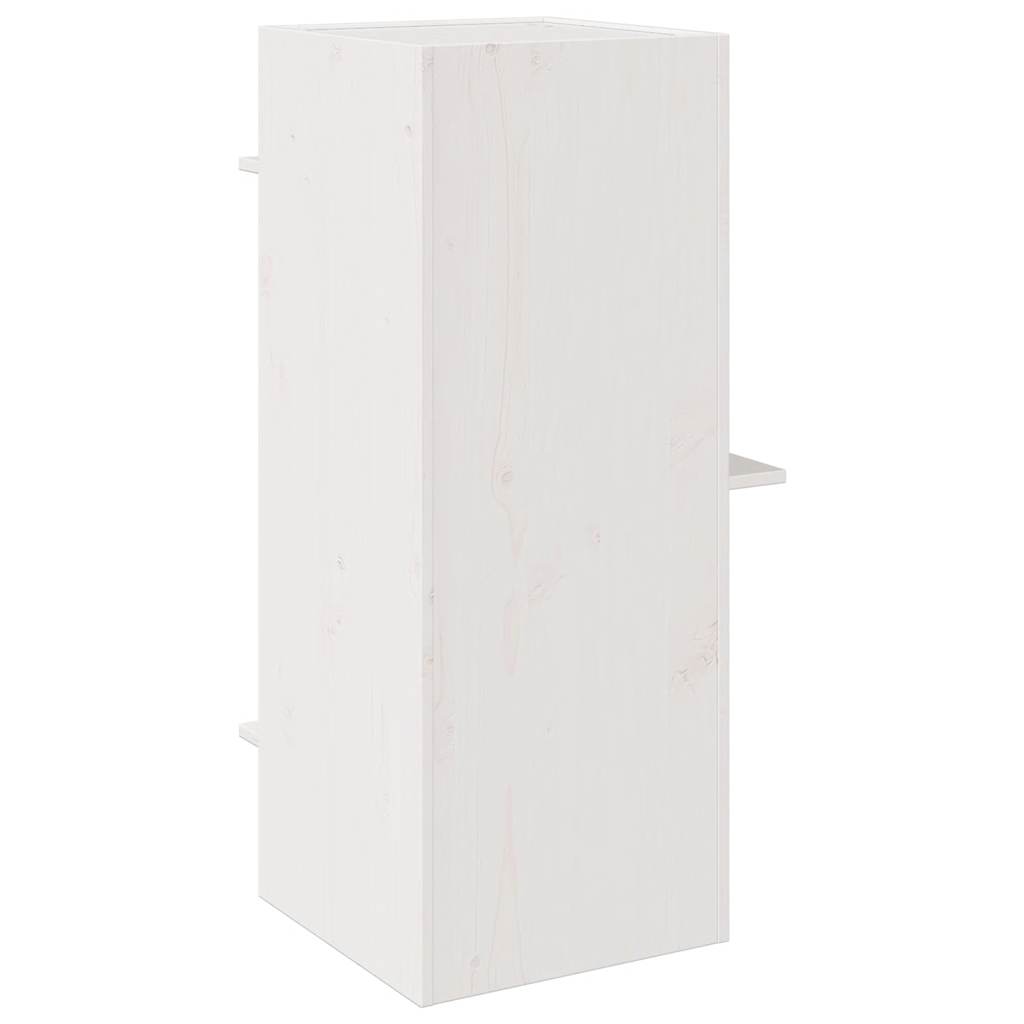 Cuccia per Gatti Bianca 43x43x90 cm in Legno Massello di Pino | homemem39