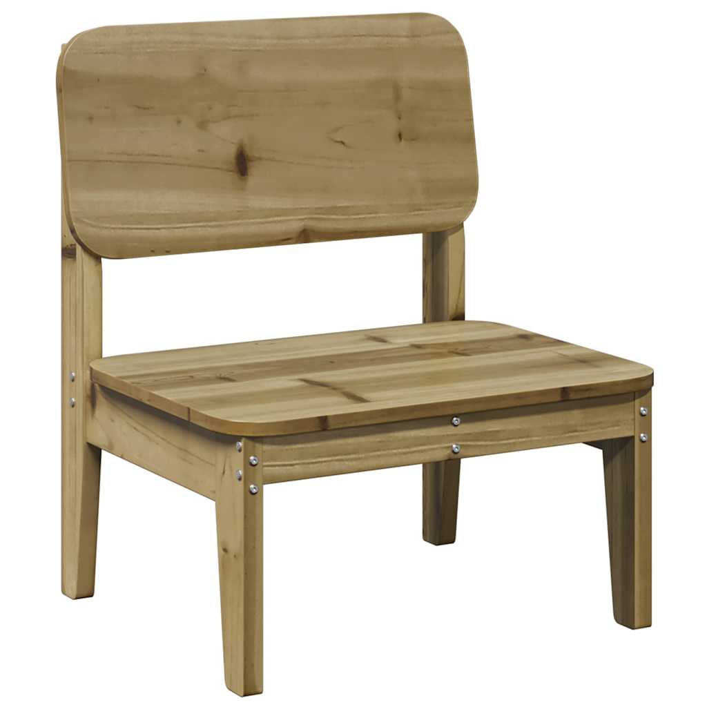 Sedie da Giardino 2 pz 60x52,5x72cm in Legno di Pino Impregnato - homemem39