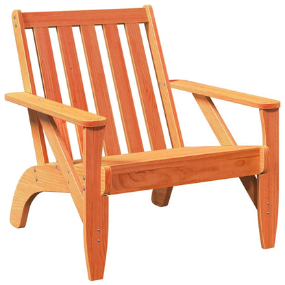 Sedia Adirondack da Giardino 75x77x77 cm Legno Massello di Pino