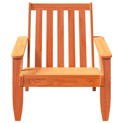 Sedia Adirondack da Giardino 75x77x77 cm Legno Massello di Pino