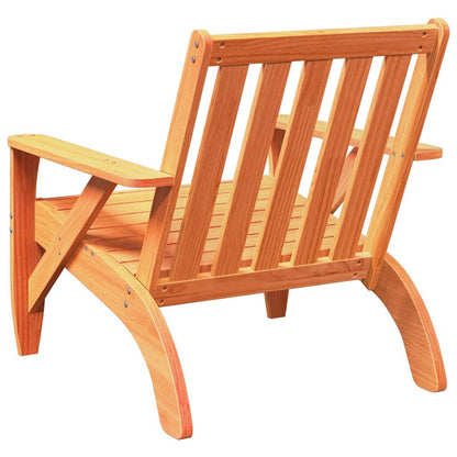 Sedia Adirondack da Giardino 75x77x77 cm Legno Massello di Pino