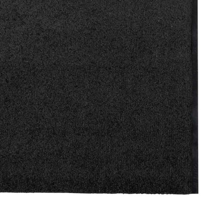 Tappetino Nero 120 x 350 cm 100% Poliammide | homemem39