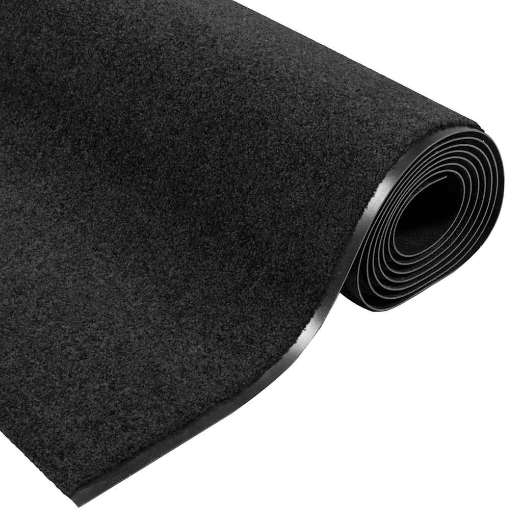 Tappetino Nero 120 x 350 cm 100% Poliammide | homemem39