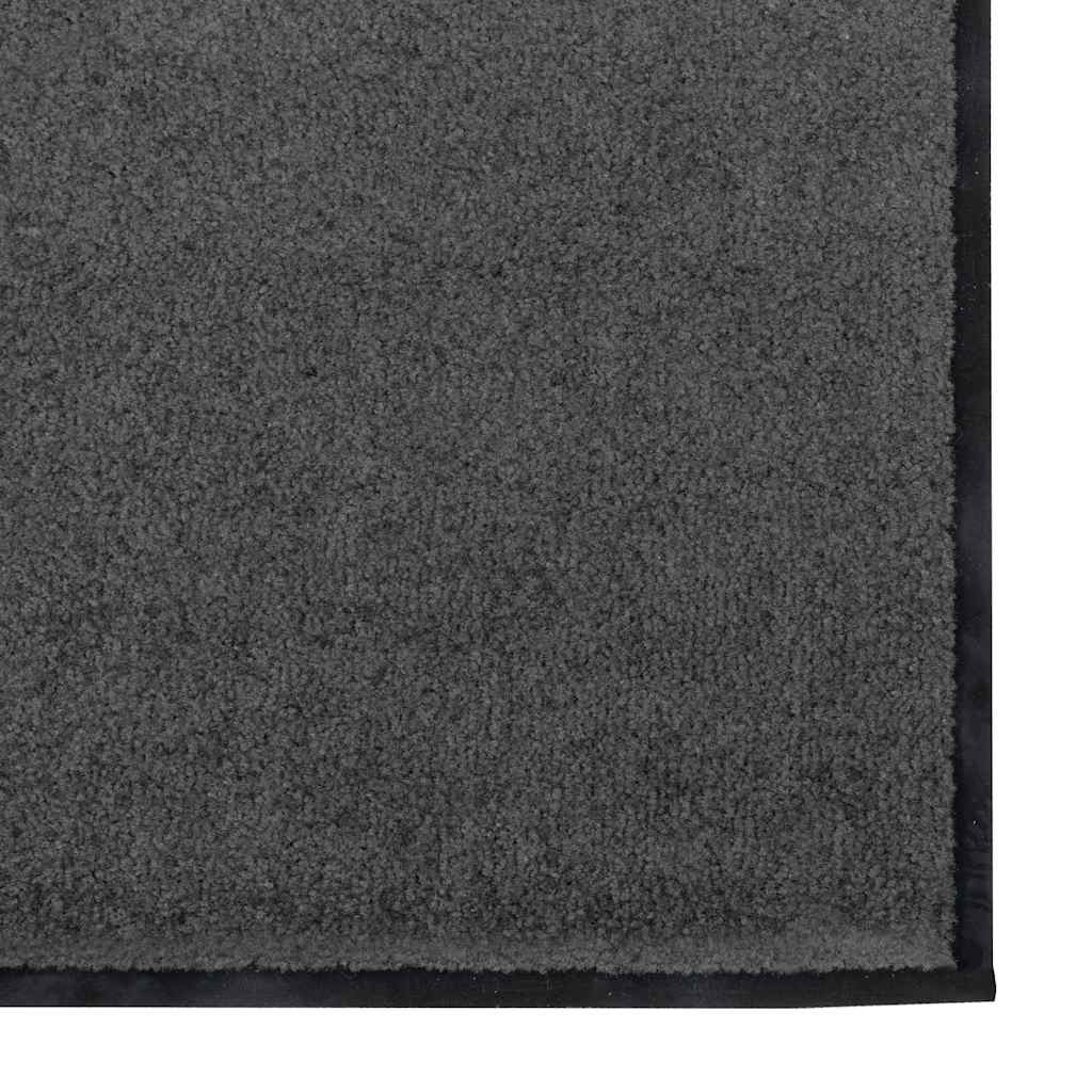 Tappetino Altro Antracite e Nero 120 x 250 cm Poliammide e PVC | homemem39