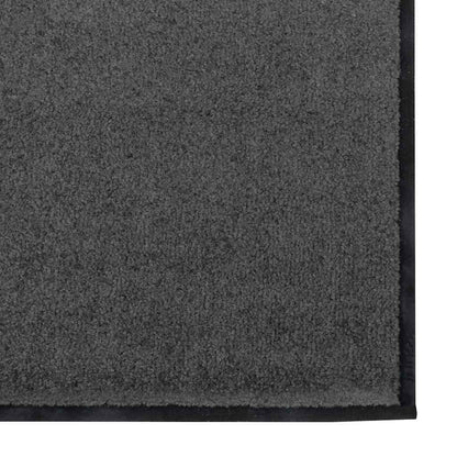 Tappetino Altro Antracite e Nero 120 x 250 cm Poliammide e PVC | homemem39