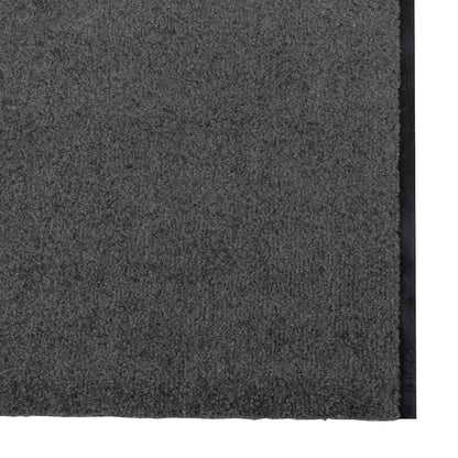 Tappetino Altro Antracite e Nero 120 x 350 cm Poliammide e PVC | homemem39