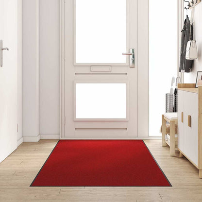 Tappetino Rosso e Nero 120 x 250 cm 100% Poliammide | homemem39