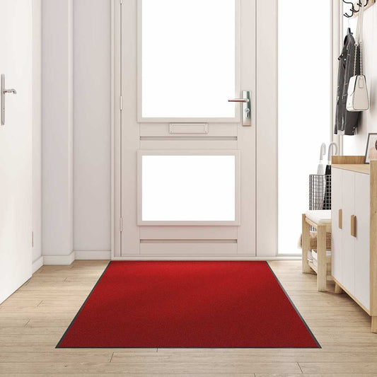 Tappetino Rosso e Nero 120 x 250 cm 100% Poliammide | homemem39