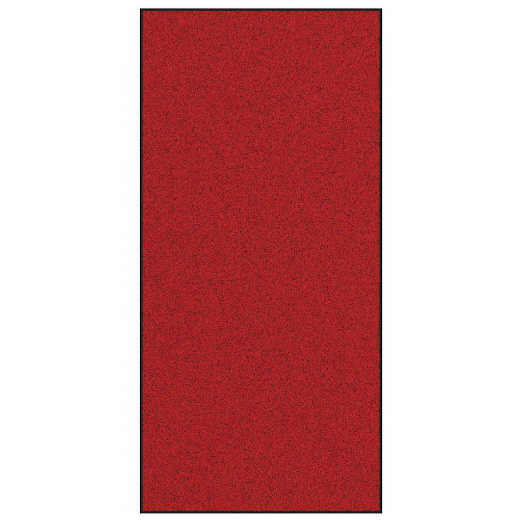 Tappetino Rosso e Nero 120 x 250 cm 100% Poliammide | homemem39