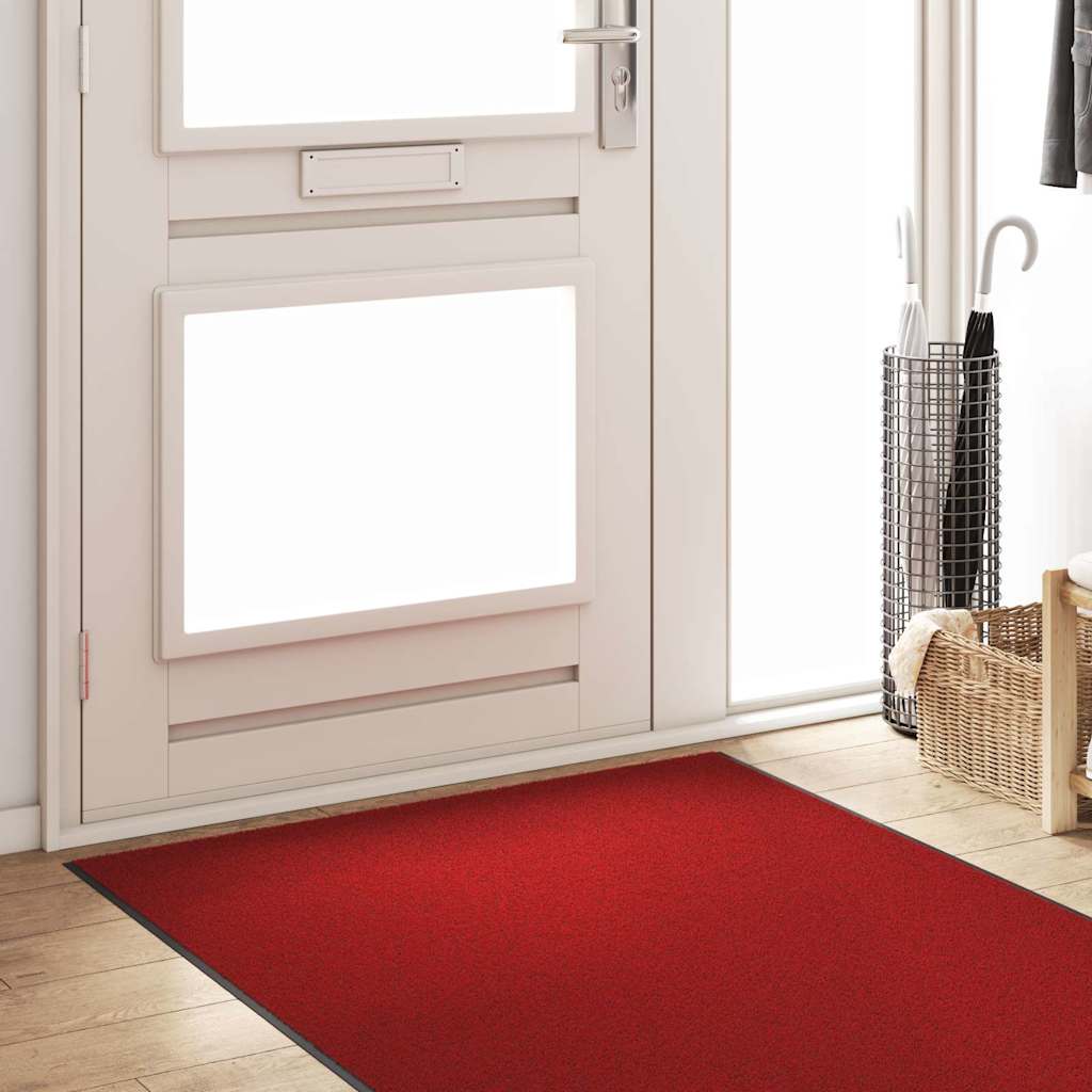 Tappetino Altro Rosso e Nero 120 x 400 cm Poliammide e PVC | homemem39