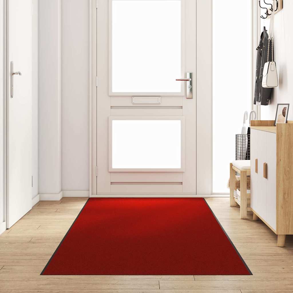 Tappetino Altro Rosso e Nero 120 x 400 cm Poliammide e PVC | homemem39