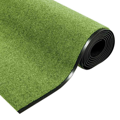 Tappetino Verde e Nero 120 x 400 cm 100% Poliammide | homemem39