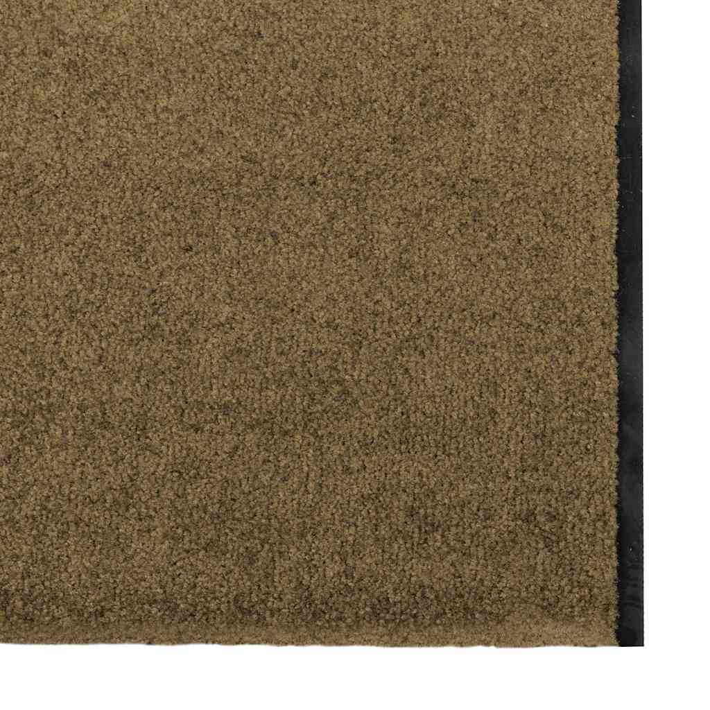 Tappetino Marrone e Nero 120 x 400 cm 100% Poliammide | homemem39