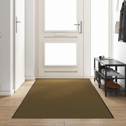 Tappetino Marrone e Nero 120 x 400 cm 100% Poliammide